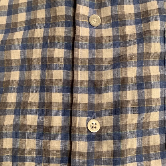 Daniel CREMIEUX Signature Collection Linen Blend Men’s Long Sleeve Shirt - Picture 5 of 13